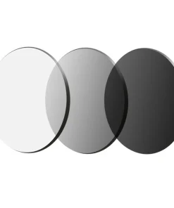 Tròng Kính Cận Loạn Siêu Mỏng Đổi Màu Chống Ánh Sáng Xanh Khói Optimax 1.67