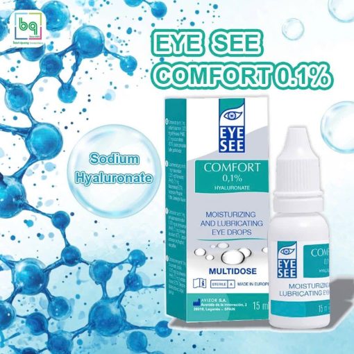 Dung dịch nước nhỏ mắt EYE SEE COMFORT 0.1%