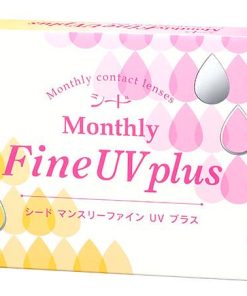 Kính áp tròng 1 tháng không màu Seed UV