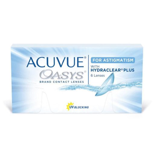 Kính Áp Tròng Cận Loạn Không Màu 2 Tuần Johnson & Johnson Acuvue Oasys 2 Week ASTIMATISM Chính Hãng